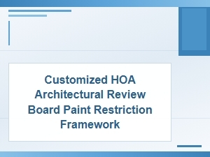 Custom Hoa Paint Restriction Appeal Letter Templates